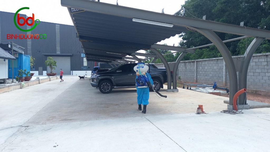 Cách tính chi phí phun khử trùng diệt khuẩn
